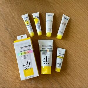 6 Piece Sunscreen and Moisturizer Set